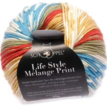 Příze Schoppel wolle Life Style 2505 Giesskannenprinzip (Příze Life Style 2505 Giesskannenprinzip)