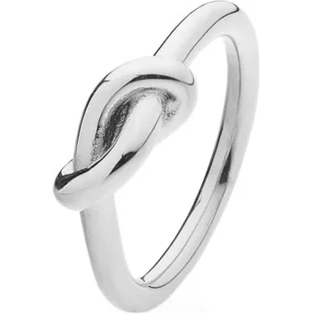 Prsten franco bene Stříbrný prsten s velkým uzlem | 1046 Velikost prstenu: 8 (60 mm)