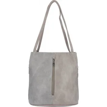 Kabelka Dámská kabelka univerzální Hernan světle šedá HB0212