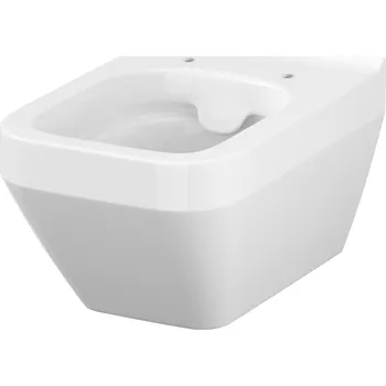 Klozet Cersanit Crea záchodová mísa závěsná bez splachovacího kruhu bílá K114-016-ECO