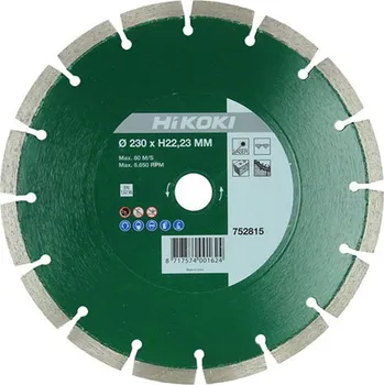 Řezný kotouč HiKOKI 752812 Diamantový segmentový kotouč 125x22,2x10mm free_store_pickup