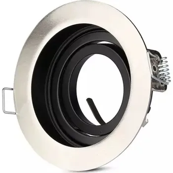 V-TAC zapuštěná světla 1x W satén-nikl 3596