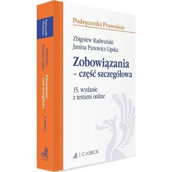 Zobowiązania - część szczegółowa z testami online - praca zbiorowa