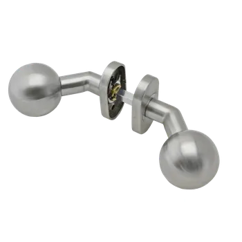 Žebřík KOVIAN, s.r.o. Koule s oválnou rozetou, pevná, broušená AISI304