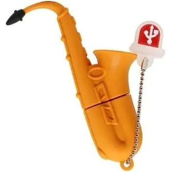 USB flash disk - hudební nástroj saxofon 4 GB