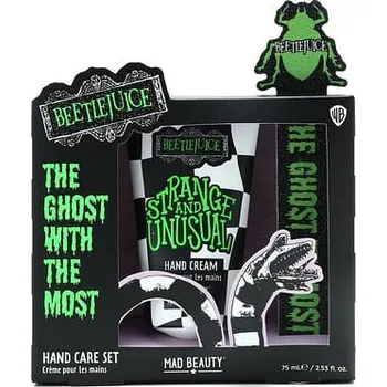 Péče o ruce Mad Beauty Krém na ruce s pilníkem: Beetlejuice 75ml
