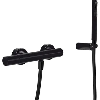 Vodovodní baterie Tres Study Exclusive sprchová baterie nastěnná černá 261.167.01.NM