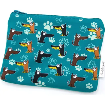 Pamlskový Ráj Univerzální taštička - australská kelpie Barva: petrolejová