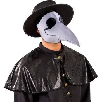Karnevalová maska Funny Fashion Morový doktor bílý