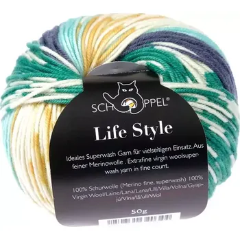 Příze Schoppel wolle Life Style 2579 Naturkost (Příze Life Style 2579 Naturkost)