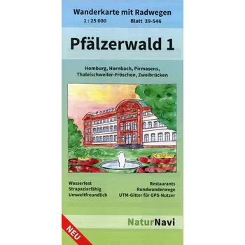 Pfälzerwald 1. Blatt 39-546, 1 : 25 000