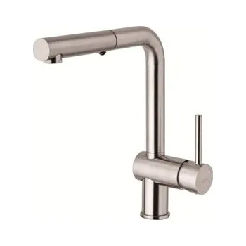 Vodovodní baterie Paffoni Light kuchyňská baterie stojící ušlechtilá ocel LIG285ST
