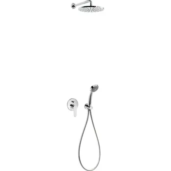 Sprchový set Tres Flat-Tres sprchová sada pod omítku s dešťovou sprchou chrom 204.180.02