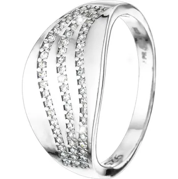 Prsten Bealio BEALIO Stříbrný prsten VLNKY Velikost prstenu: 52 03-11574-2951