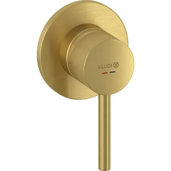 Vodovodní baterie Kludi Bozz sprchová baterie pod omítku zlatá 38925N076