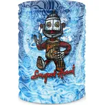 Multifunkční šátek dětský ROBOT - Modrá / ONE SIZE