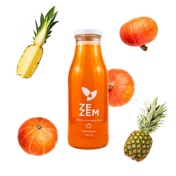 ZEZEM Dýňovo-ananasový sirup 500 ml