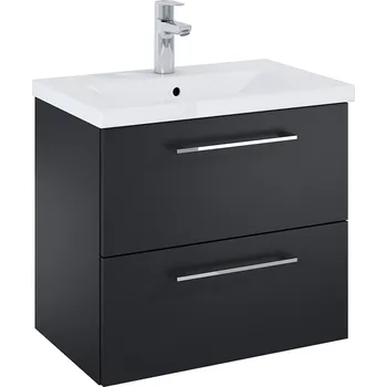 Koupelnový nábytek Roca Roma Compact skříňka 60x38.4x53 cm pod umyvadlo závěsná černá A857952532