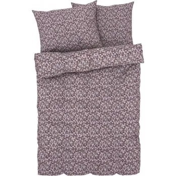 Povlečení KSTL 3-dílné francouzské povlečení Renforcé, 220 x 240 cm, 70 x 90 cm, starorůžová 026539