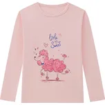 Dívčí tričko - Wolf S2444A, lososová Barva: Lososová, Velikost: 116