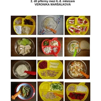 Kniha 2. díl příkrmy mezi 6-8 měsícem - od ukončeného 6. měsíce do neukončeného 8. měsíce