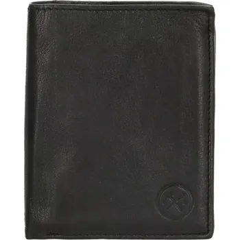 Peněženka Pánská kožená peněženka Hide & Stitches černá 18766 | Cooltovka.cz