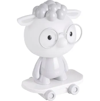 Lampička Goldlux Owca dětská noční lampička 1x2.5 W bílá-šedá 314802