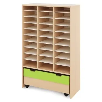 Zahradní úložný box Skříň XL + truhla - CLASSICAL Zelená