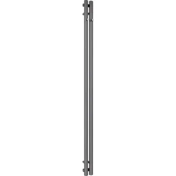 Radiátor Oltens Stang koupelnový radiátor designově 180x9.5 cm grafitová 55010400