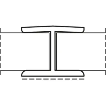 Volpato Spojka pro plastový sokl, oboustranný nerez broušený Výška soklu (mm): 100