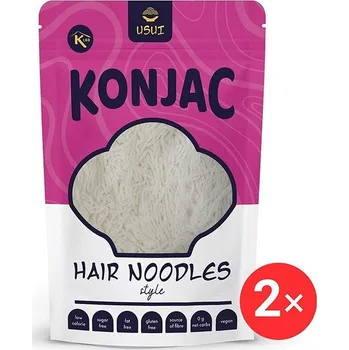 Kojenecká výživa USUI Konjacové vlasové nudle v nálevu 2 x 270g