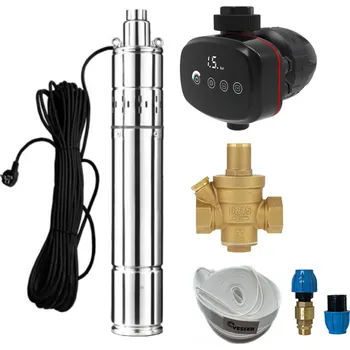 Domácí vodárna PRODO Automatická domácí vodárna s ponorným čerpadlem SCR-0,50 s ADARA 6 + redukční ventil - RTS - odolnost proti písku