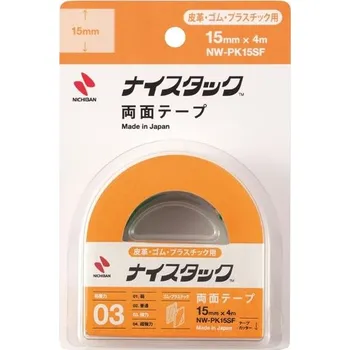 Pryž Oboustranná lepicí páska Nichiban na pryž a kůži 686.929