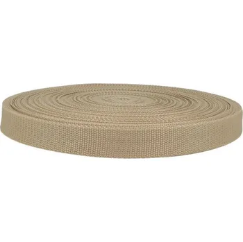 Popruh polypropylénový šíře 20 mm barvy POL, barva Béžová stř. (308)