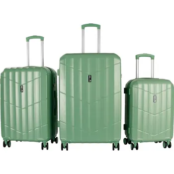Aga Travel Sada cestovních kufrů MR4669 Zelená