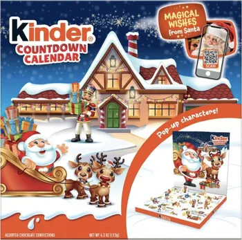 Čokoláda Kinder Adventní kalendář Pop-Up 123 g