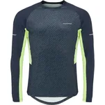 Pánské funkční triko Klimatex Aidan1 navy/tmavě zelená S