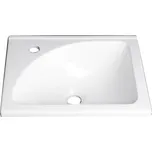 Aqualine umyvadlo 40.8x32.3 cm obdélníkový nábytkový bílá LM408