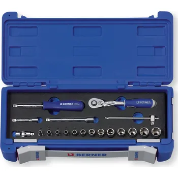 Vložka do organizéru na nářadí Berner iSocket Sada nástrčných klíčů s ráčnou 213274 + sleva 5% po přihlášení