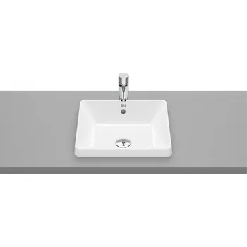 Umyvadlo Roca Gap Square umyvadlo 39x37 cm obdélníkový zápustný bílá A3270Y7S00
