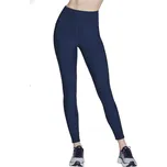 Tmavě modré dámské legíny Skechers GO Flex Rib Fl HW Legging LG2-NVY Velikost: L