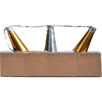 Zábavní pyrotechnika Triplex Sada zlatých a stříbrných fontán do V 7m/90s - Sada fontán XF2016