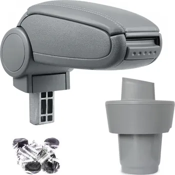 Loketní opěrka Pro.tec Loketní opěrka Škoda OCTAVIA 2 (1Z), šedá, eko-kůže