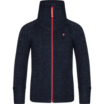 Chlapecká mikina Dívčí mikina - LOAP Edala, tmavě modrá Barva: Modrá tmavě, Velikost: 110-116