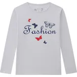 Dívčí tričko - Wolf S2447, šedý melír Barva: Šedá, Velikost: 146