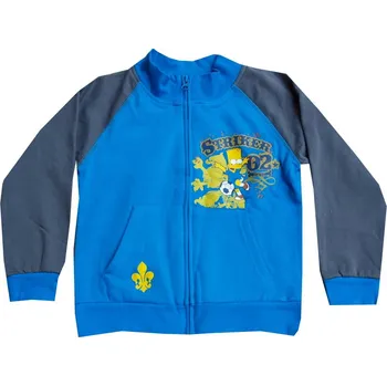 Chlapecká mikina xcena Bart Simpsons mikiny modré Velikost: 8 roků