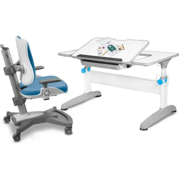 Dětský stůl Dětský set MyChamp UNIQ - modrý, set židle + stůl Mayer