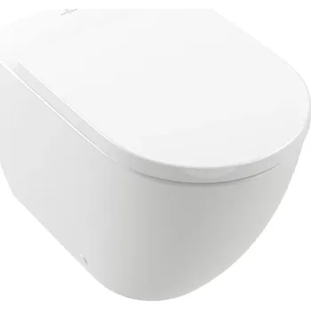 Klozet Villeroy & Boch Subway 3.0 záchodová mísa stojícístativ bez splachovacího kruhu bílá 4671T0T2