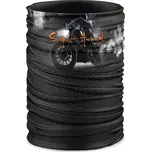 Multifunkční šátek RIDER MAN - Černá / ONE SIZE