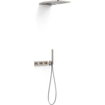 Sprchový set Tres B-System sprchová sada pod omítku s termostatem s dešťovou sprchou || 30725305AC